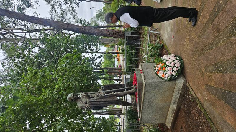 Floral Tribute to Mahatma Gandhi on his death anniversary - 30 January 2026.